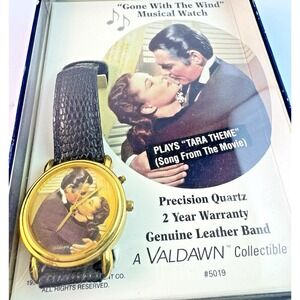 A Valdawn Gone With The Wind Vintage Musical Watch NEW OLD STOCK TARA THEME NOS